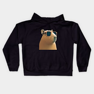 Cool Capybara Kids Hoodie